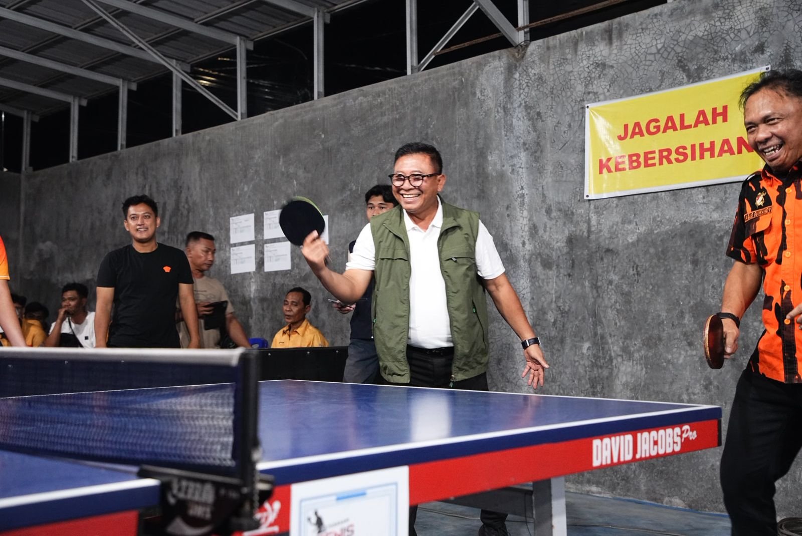 Wawali Saefuddin Zuhri Apresiasi Turnamen Tenis Meja yang Digelar Pemuda Pancasila Kaltim