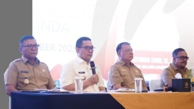 Wali Kota dan Wakil Wali Kota Samarinda di rapat koordinasi (rakor) akhir tahun sebagai momentum evaluasi menyeluruh terhadap pelaksanaan program dan kegiatan