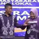 Camat Long Mesangat Angkat Motif Buaya Badas di Lomba Busana Wastra TP PKK Kutim 2025