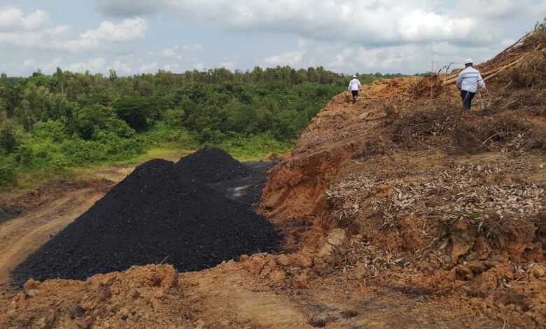 Lahan konsesi milik PT Bramasta Sakti di Desa Jonggon Jaya dan Desa Margahayu digarap penambang ilegal