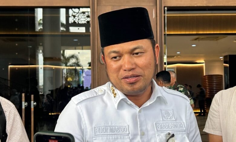Gubernur Kaltim Rudy Mas'ud