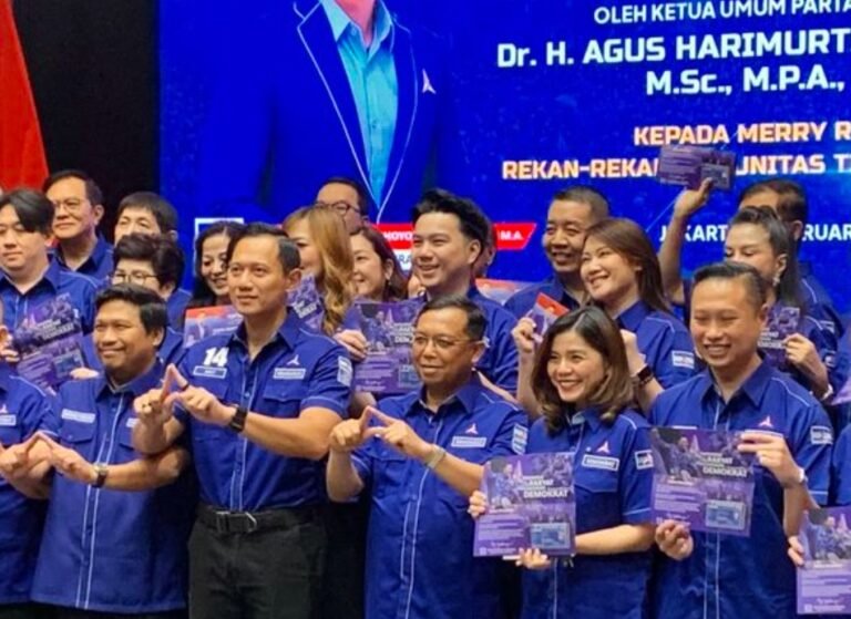 AHY Resmi Rekrut Merry Riana ke Demokrat, Perkuat Inklusivitas Partai