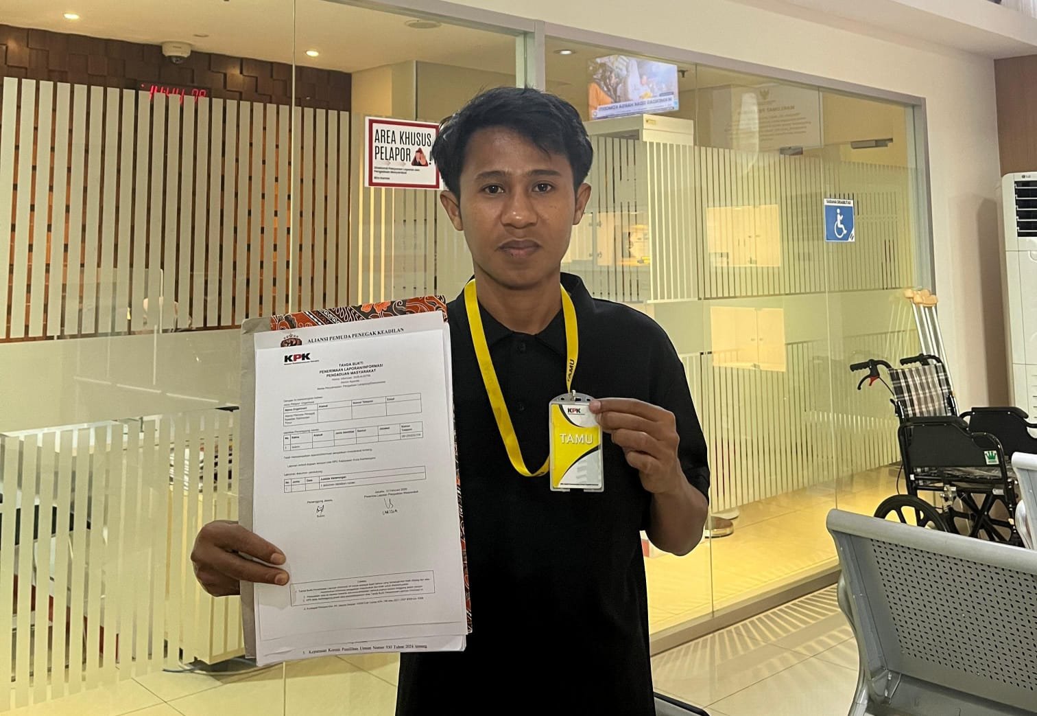Koordinator Aliansi Pemuda Penegak Keadilan (APPK) Kalimantan Timur (Kaltim), Sukri