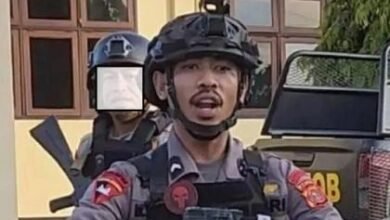 Oknum Brimob, Bripda MS, diduga menganiaya siswa madrasah tsanawiyah (MTs) inisial AT hingga tewas