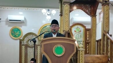 Wakil Wali Kota Samarinda Saefuddin Zuhri melaksanakan Salat Idul Fitri 1447 Hijriah di Masjid Agung Pelita