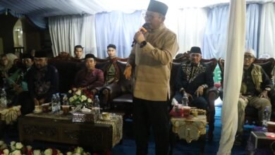 Wakil Wali Kota Samarinda, Saefuddin Zuhri menghadiri festival bedug sahur di Loa Janan Ilir