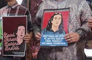 Petisi Mahasiswa Hukum dan Masyarakat Sipil di Kaltim Tuntut di Gelarnya Pengadilan Umum Kasus Penyiraman Air Keras Andrie Yunus