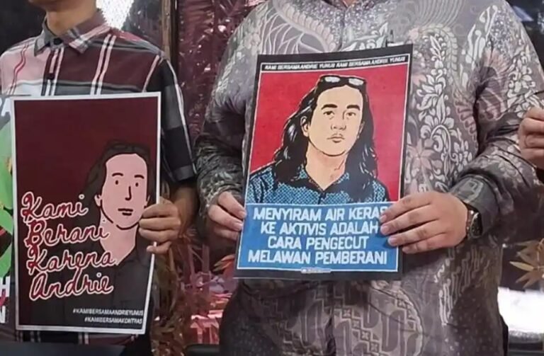 Petisi Mahasiswa Hukum dan Masyarakat Sipil di Kaltim Tuntut di Gelarnya Pengadilan Umum Kasus Penyiraman Air Keras Andrie Yunus