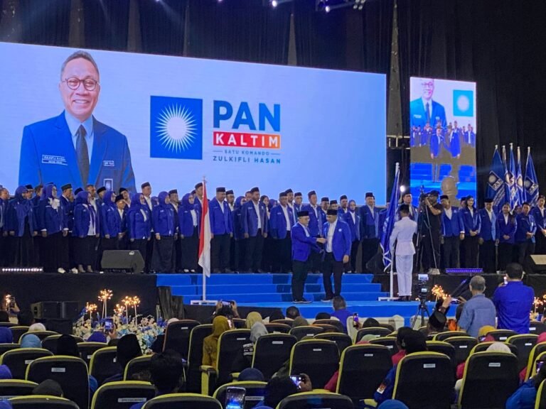 PAN Kaltim Gelar Rakerwil dan Pelantikan Pengurus, Zulkifli Hasan Targetkan Masuk Empat Besar Nasional