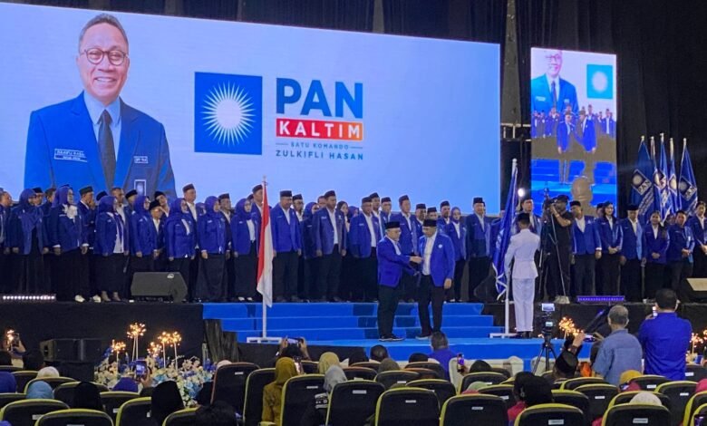 Kegiatan Rakerwil II DPW PAN Kaltim di Samarinda Convention Hall, Sabtu (25/4/2026). (IST)