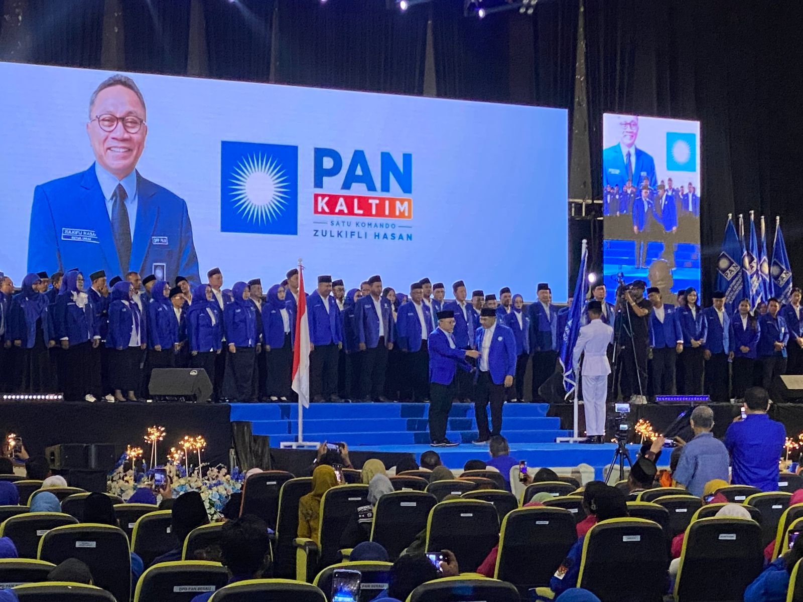 Kegiatan Rakerwil II DPW PAN Kaltim di Samarinda Convention Hall, Sabtu (25/4/2026). (IST)