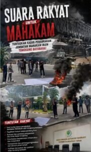 AMAK Kaltim Gelar Aksi Damai, Soroti Dugaan Lemahnya Pengawasan Insiden Tongkang Tabrak Jembatan Mahakam