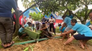 Suasana Haru dan Kebersamaan Warnai Salat Id hingga Penyembelihan Kurban di Lapas Narkotika Samarinda