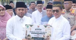 Islamic Center Samarinda Sembelih 16 Hewan Kurban pada Iduladha 1447 H