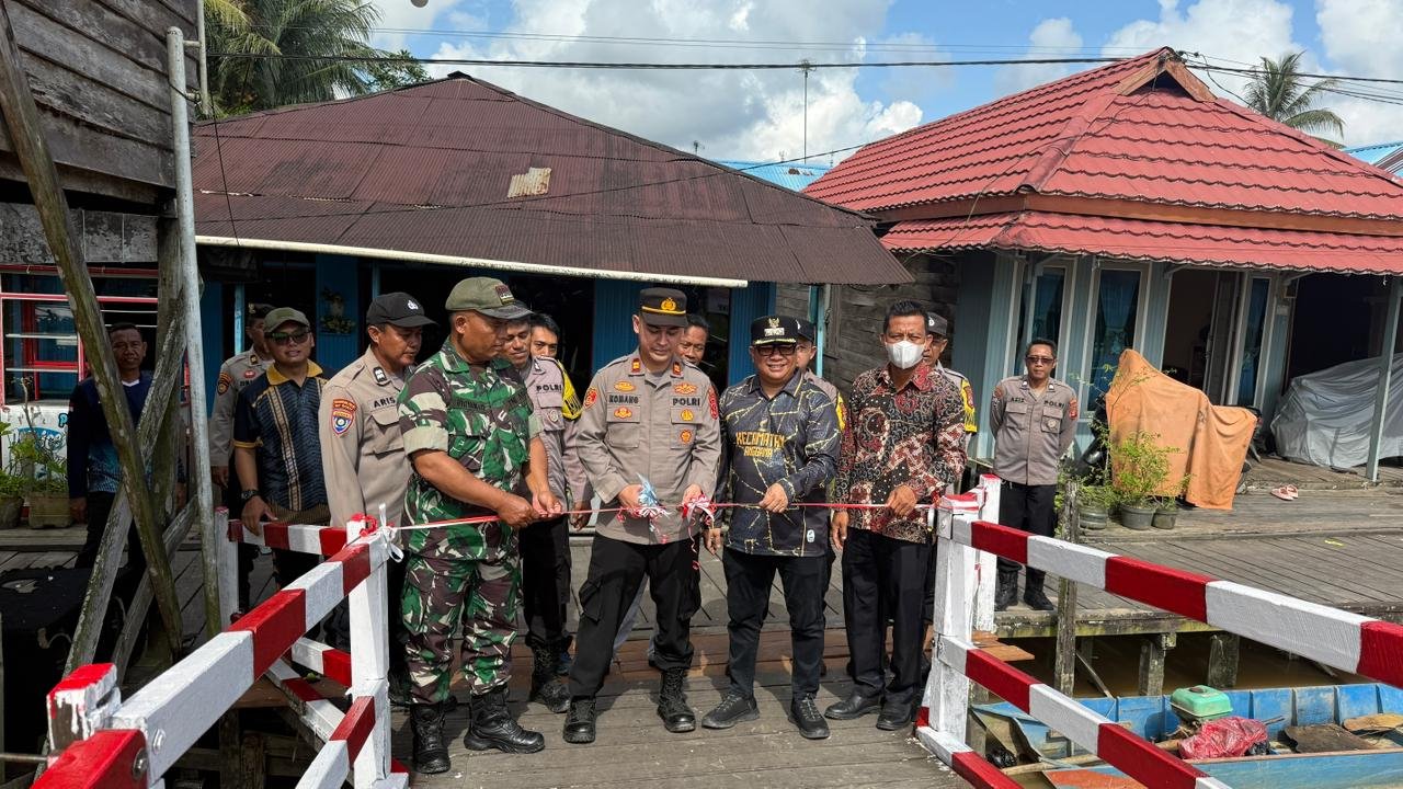 Jembatan Merah Putih Presisi di Anggana Resmi Difungsikan, Warga Tak Lagi Waswas Melintas