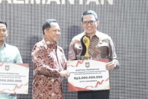 Samarinda Borong Dua Penghargaan Nasional, Creative Financing dan Pengendalian Inflasi Terbaik di Kalimantan