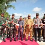 Danrem 091/ASN Resmikan 8 Jembatan Beton Garuda Bantuan Presiden di Samarinda