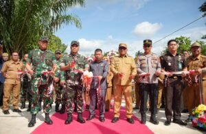 Danrem 091/ASN Resmikan 8 Jembatan Beton Garuda Bantuan Presiden di Samarinda