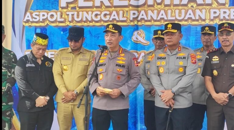 Kapolri Resmikan Aspol Panaluan Presisi dan Sejumlah Fasilitas Polri di Kaltim