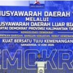 Bambang Soepriyadi Terpilih, AHY Dorong Demokrat Kaltim Menang pada Pemilu 2029