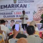 Saefuddin Bagikan 1.065 Paket Olahan Ikan untuk Siswa Dorong Cegah Stunting dan Tingkatkan Gizi Anak