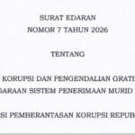 KPK Keluarkan Surat Edaran Pengendalian Gratifikasi untuk SPMB 2026