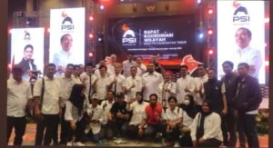 Di Rakorwil PSI Kaltim, Kaesang Bergurau Soal Foto Jokowi