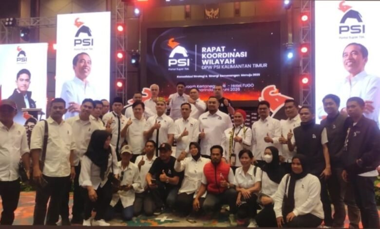 Rapat Koordinasi Wilayah (Rakorwil) DPW Partai Solidaritas Indonesia (PSI) Kalimantan Timur (Kaltim)