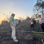 Andi Harun Tinjau Karhutla Pelita 8, Sekitar 7 Hektare Lahan Terbakar