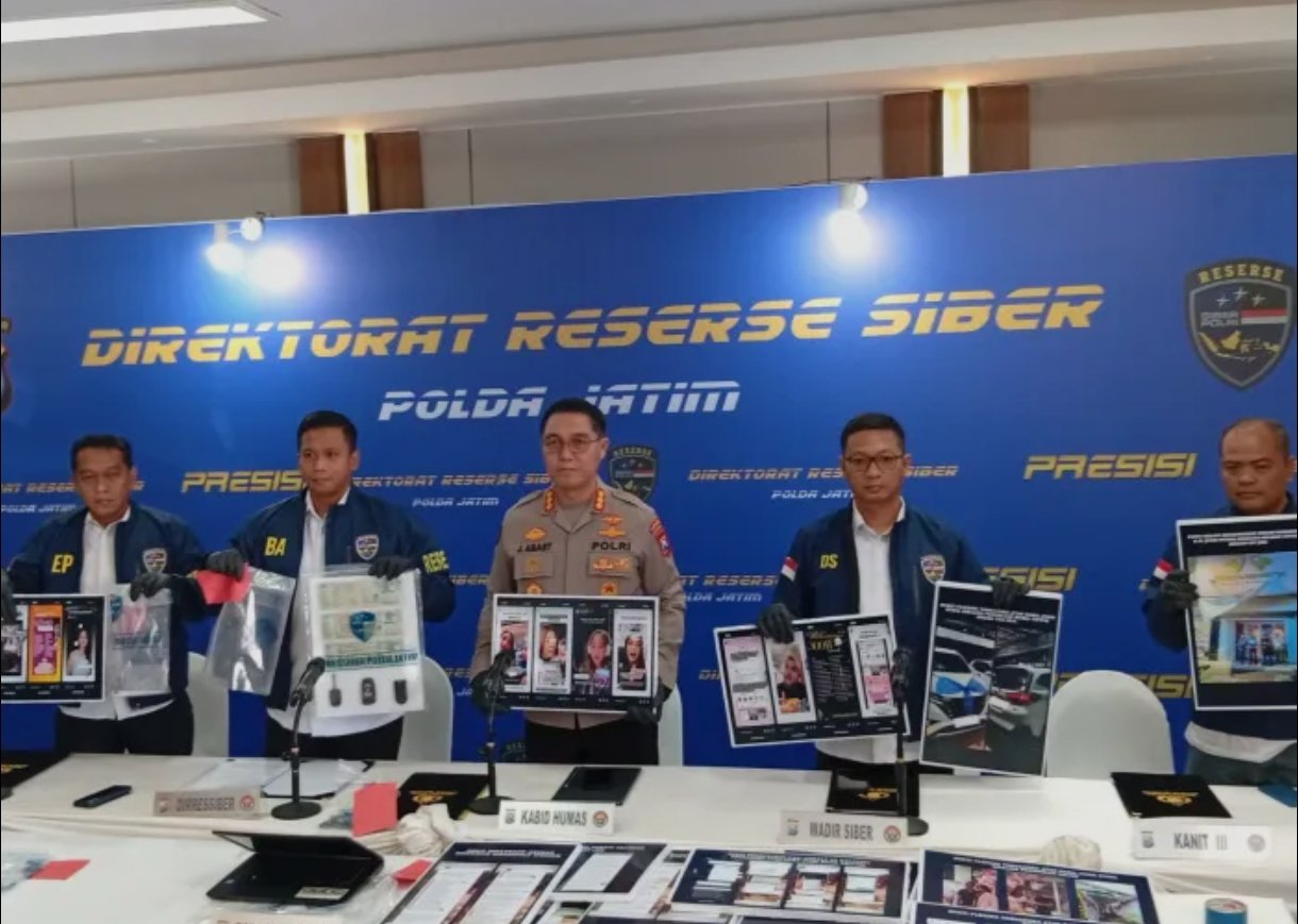 Polda Jatim Sita Tiga Mobil dalam Kasus Arisan Online Fiktif Rp71 Miliar