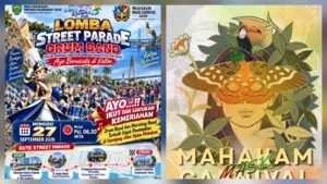 Bukan Sekadar Pawai, Mahakam Mask Carnival Disiapkan Jadi Parade 1001 Topeng Nusantara