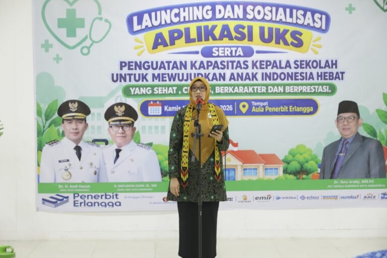 Aplikasi UKS/M Diluncurkan di Samarinda, 170 Sekolah Didorong Kelola Data Kesehatan Lebih Terintegrasi
