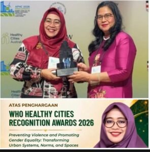 Samarinda Torehkan Prestasi Dunia, Raih Penghargaan WHO Healthy Cities Awards 2026