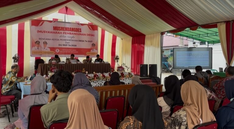 Kutai Lama Susun RKP Desa 2027, H. Rizal Prioritaskan Infrastruktur Hingga Pendidikan
