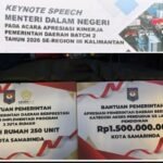 Samarinda Kembali Berprestasi, Sabet Dua Penghargaan Kemendagri 2026 Batch II