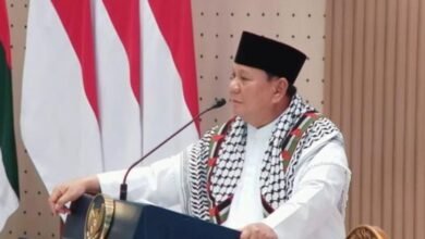 Presiden Prabowo menghadiri Syukuran 100 Tahun Pondok Modern Darussalam Gontor, Jawa Timur, Sabtu (19/9/2026).