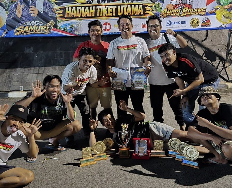 Anggana Bersatu Team Raih Bird Club Terbaik di Piala Wali Kota Balikpapan, Indra Olonk Apresiasi Solidaritas Kicau Mania