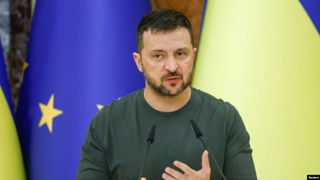 Presiden Ukraina Volodymyr Zelensky
